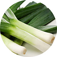 American Flag Leeks