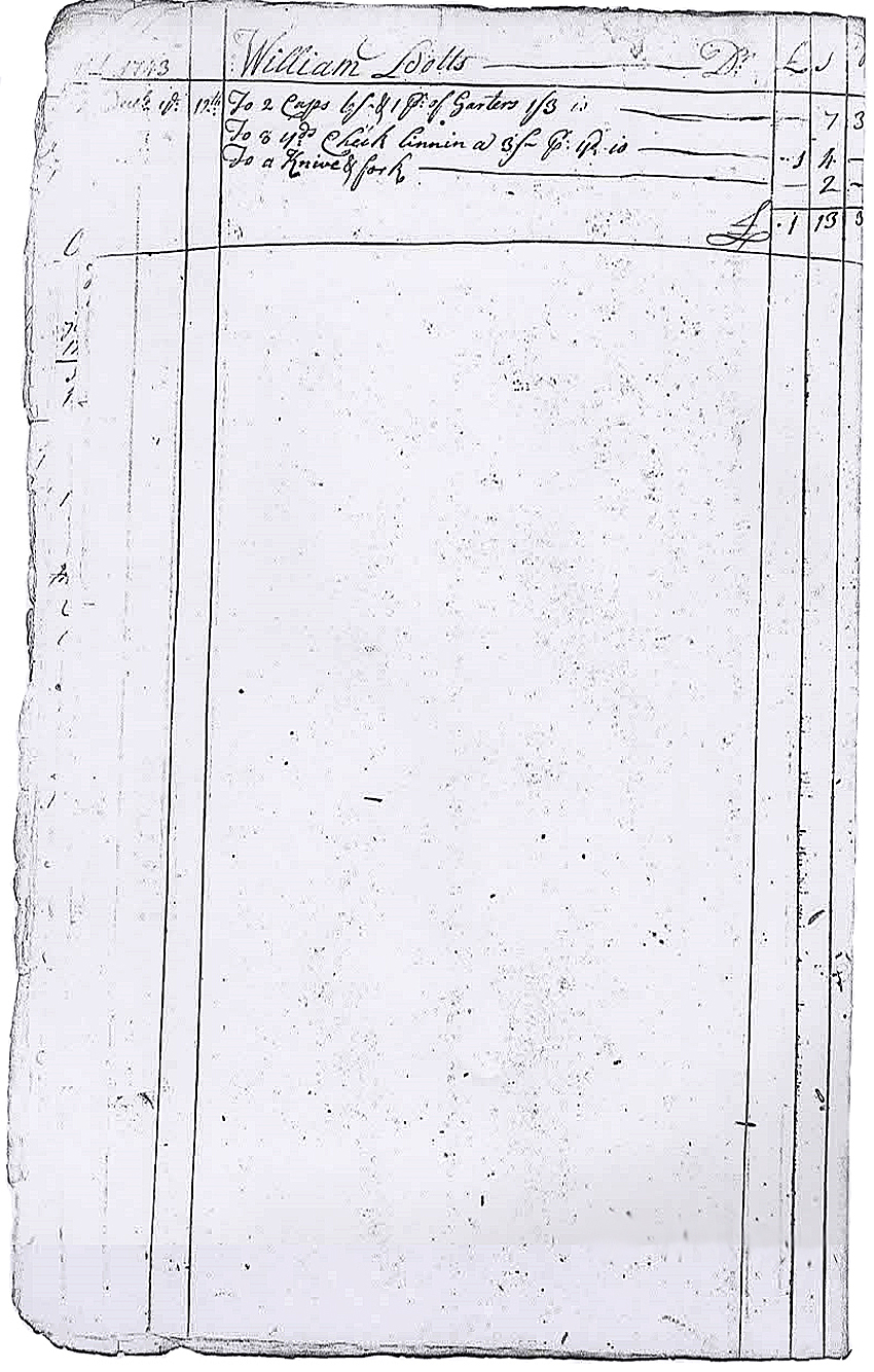 William Potts page one
